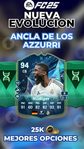 MEJORES JUGADORES para la EVOLUCION ANCLA DE LOS AZZURI en EAFC 25 !! #eafc  #eafc25  #fc25  #fut25  #fifa25  #fifaultimateteam  #fifa  #tots  #teamoftheseason  #evoluciones  #konate