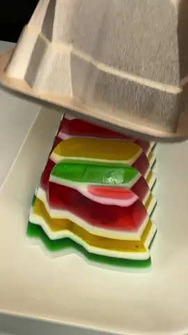 Let´s Make Delicious Fruit Jelly Cake ❤️❤️❤️  #jelly #dessert #satisfying