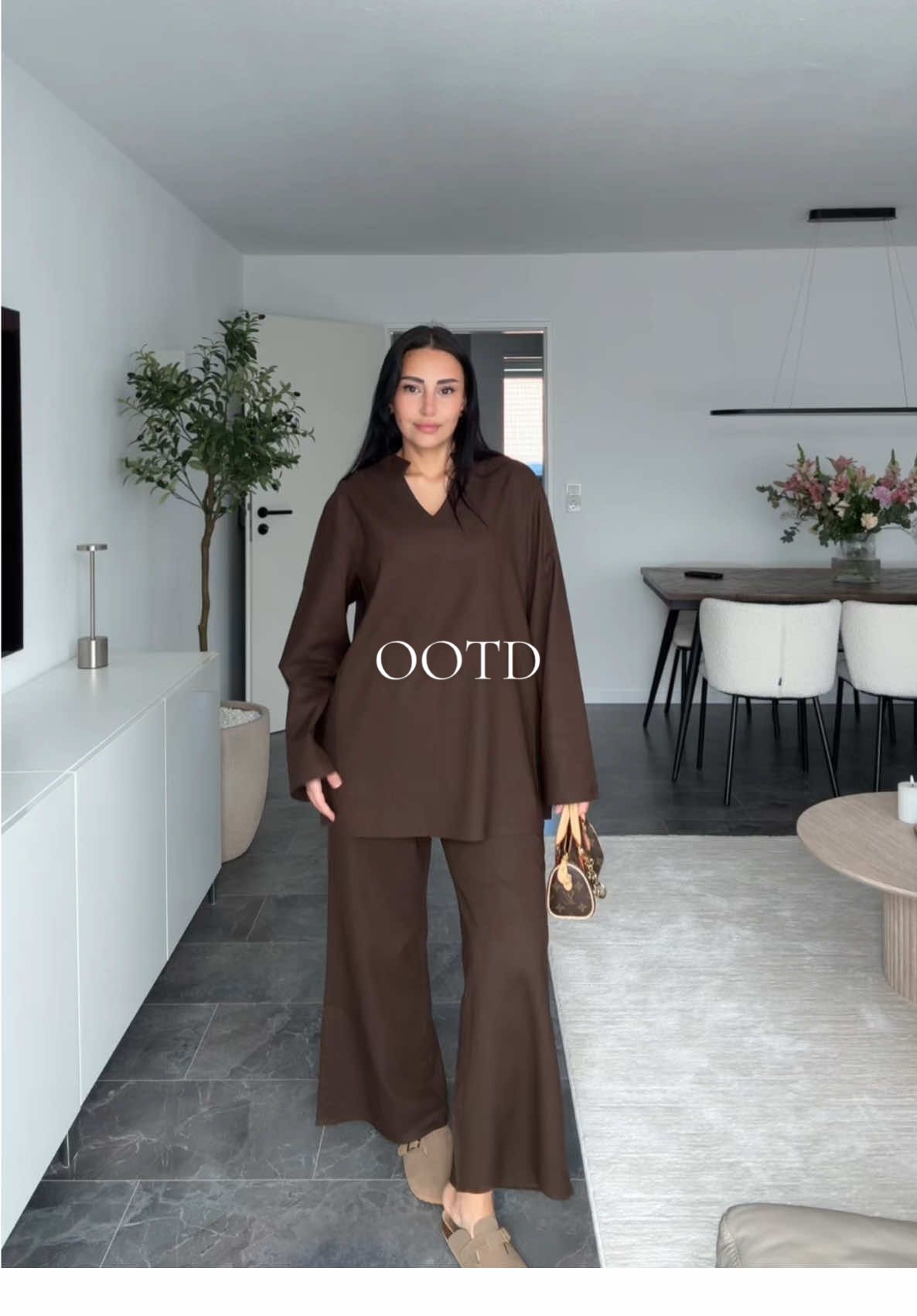 Brown Lover 🤎🧸 #OOTD #outfit #fitcheck #fashiontiktok #fyp #browntiktok #twopiece #sheinx #outfitoftheday #pourtoiiiiiiiiiiiiiiiii #ArabTikTok 