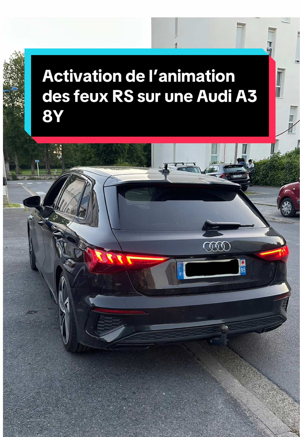 Activation de l’animation des Feux RS sur une Audi A3 8Y. Si vous aussi vous voulez personnaliser votre véhicule n’hésitez pas à nous contacter. #audi #pourtoii #a3 #rs #rs3 #options #voiture #auto #vag #optionscachees #