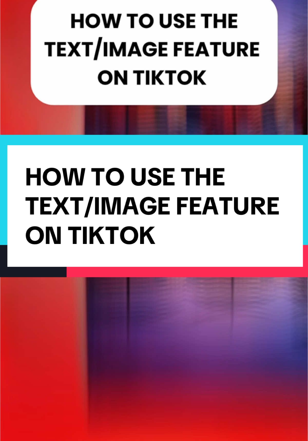 HOW TO USE TEXT/IMAGE FEATURE ON TIKTOK   #texttoimageai #tipsandtricks #tiktoktipsandtricks #newontiktok #tiktoknewbie #tiktokbeginner #tiktoktutorial #jesizoba #jesizobaa #tiktokupdate 