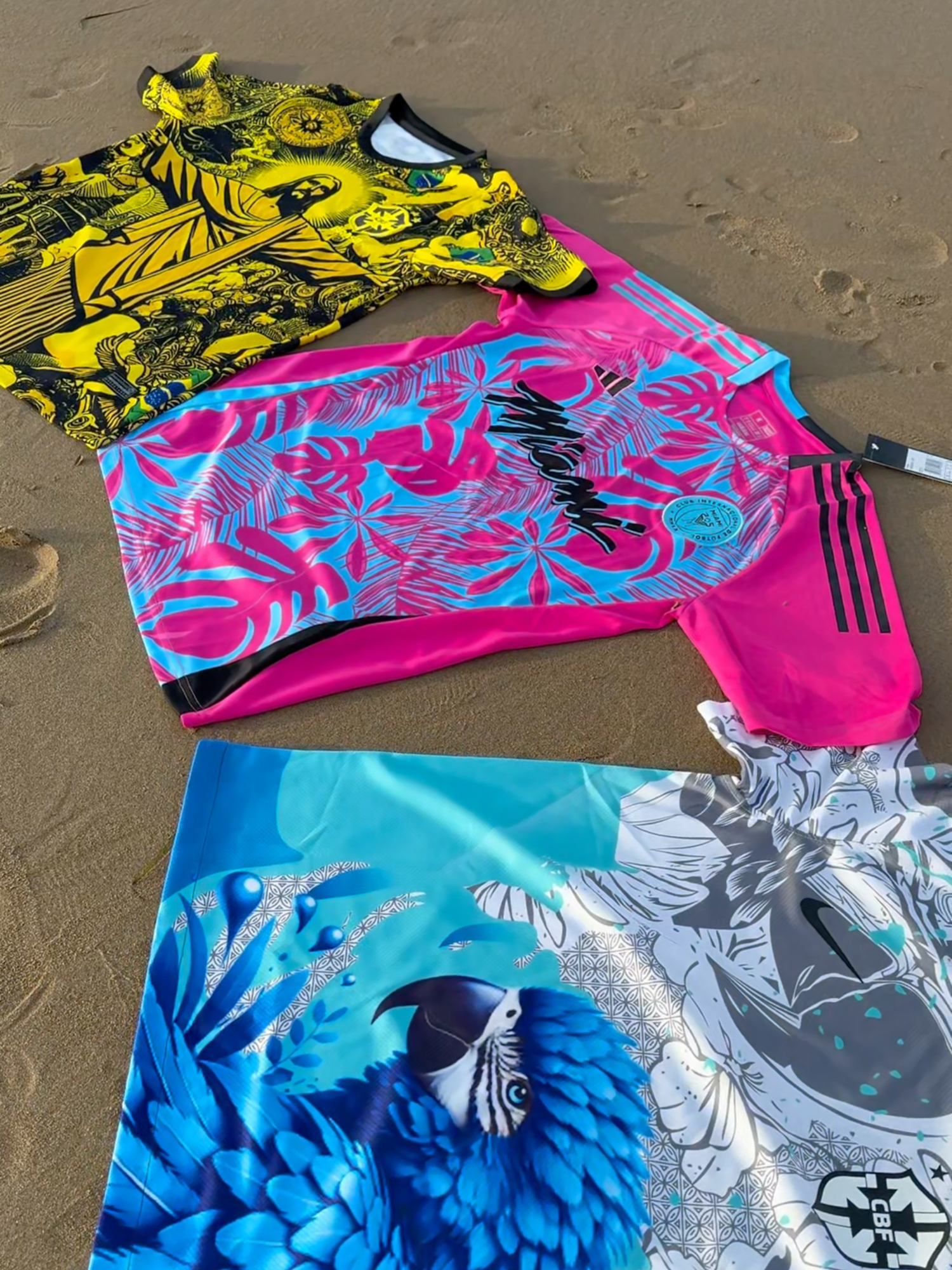 3 Maillots Acheté 1 Offert 🎁-15% code MTS15#maisontosport #maillotfoot #pourtoi #ete #soleil
