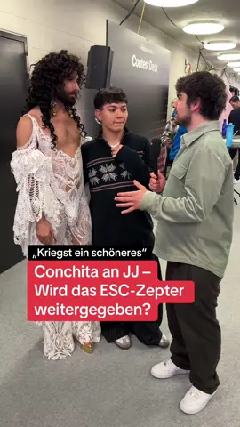 Wäre Conchita bereit, das Zepter an JJ weiterzugeben? Er könnte den Eurovision Song Contest heute gewinnen. #eurovision #eurovision2025 #eurovisionsongcontest2025 #esc #esc2025 #eurovisionwinner #jj #wastedlove #austria #österreich #conchita #conchitawurst 