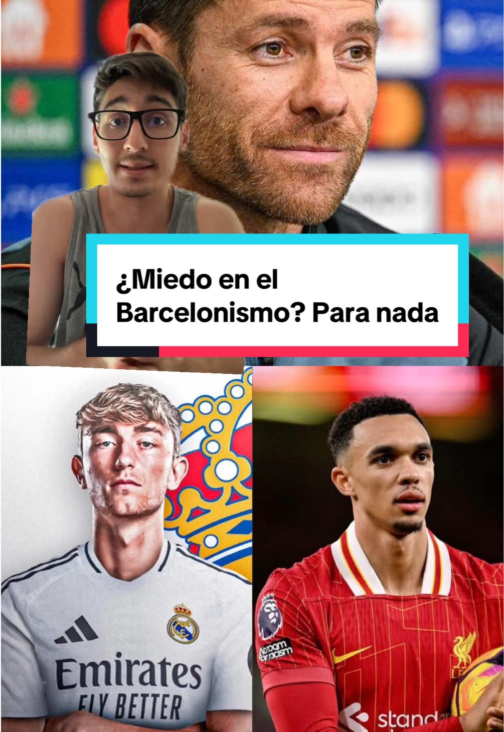 Que el Madrid fiche a quien quiera… #fcbarcelona #realmadrid #culers #madridistas #laliga #xabialonso #huijsen #alexanderarnold #hansiflick #fichajes #TikTokDeportes #tiktokfootballacademy #fyp #ingefifas 