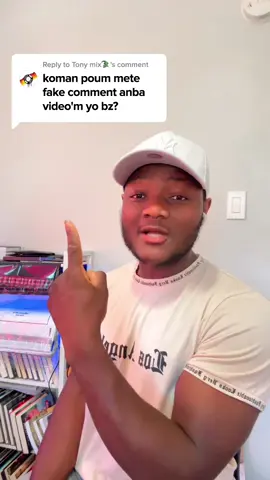Koman pou f fake comment! How to generate fake comment #haitiantiktok #vibe #haitiennetiktok🇭🇹🇭🇹🇭🇹🇭🇹😍😍😍😍 #fakecomment 
