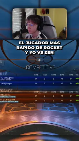 EL JUGADOR MAS RAPIDO DE ROCKET LEAGUE Y YO VS ZEN! #viral #longvideos #gaming #pro #rlclips #rocketleague #rl #rlcs 