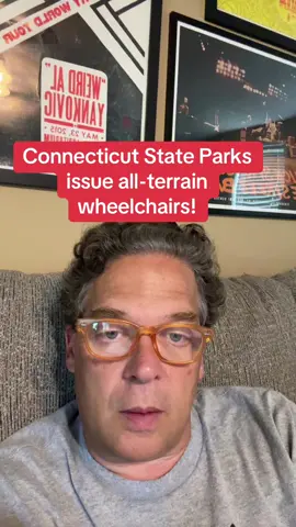 Good news for all the fakers! #fyp #wheelchairs #stateparks #connecticut #allterrain #fakers #forest 