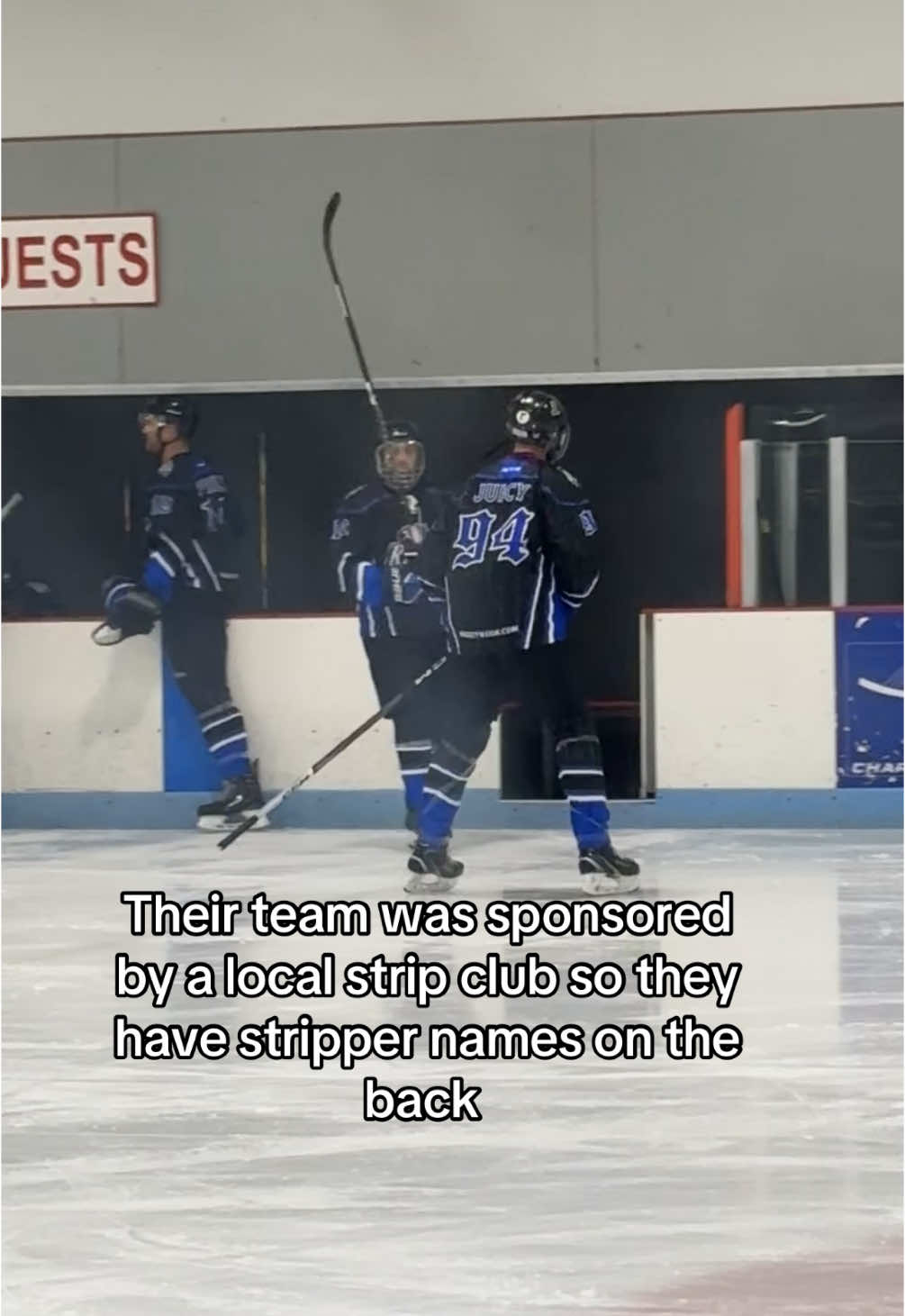 Officially my favorite team that AJ has played on #tampa #tampaflorida #fyp #beerleague #beerleaguehockey #foryoupage #striptok #spicy #clearwaterflorida #florida #NHL #hockey #hockeytok #tampabay 