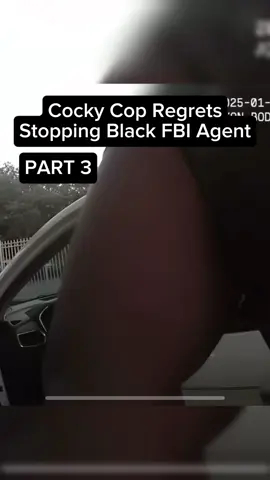 Arrogant Police Officer Pulls Over Black Fbi Agent and Regrets It PART #fyp #viral #cops #bodycam #police