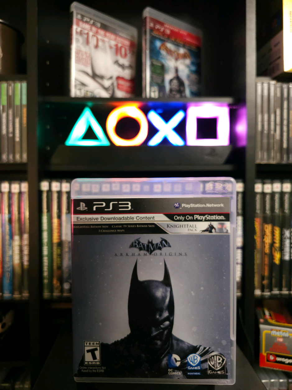 Batman Origins 2013 PlayStation 3 . #batman  #batmanorigins  #batmanedit #batmantheanimatedseries #batmangames  #arkham  #videogames #videogamescollection #videogame  #retroword #retrocolectors #retrovideogames #nostalgic #nostalgia #balkangamer #retrogames #retrogamingcommunity 