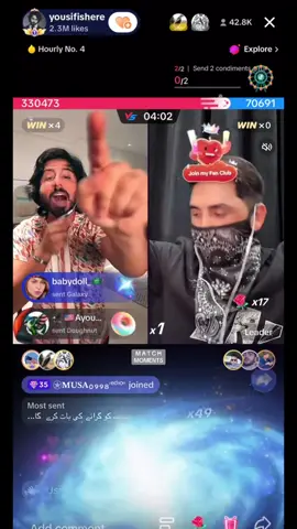 YOUSIF LIVE #yousifishere   VS PATTLO #mrpattlo  @Yousifishere  @yousifishere  @Yousif_international  @ledar388  @✌️MR✌️PATTLO  @Leader  #yousifishere  #yousiflive  #yousiflive🦂 #yousifarmy  #mrpattlo #mrpattlo1 #mr_pattlo_live804 #mrpattlo1110 #leaderisback100 #matchmoments #match #moments  #tiktokmatch #tiktokmatches #livebattle #livebattles #fy #fyp #fyp #foryoupage  #foryou #ranks #topranks #top100 #leaderboard  #pakistantiktok #arabtiktoks  #afgh  #match #matches #battle #battles #livematch 