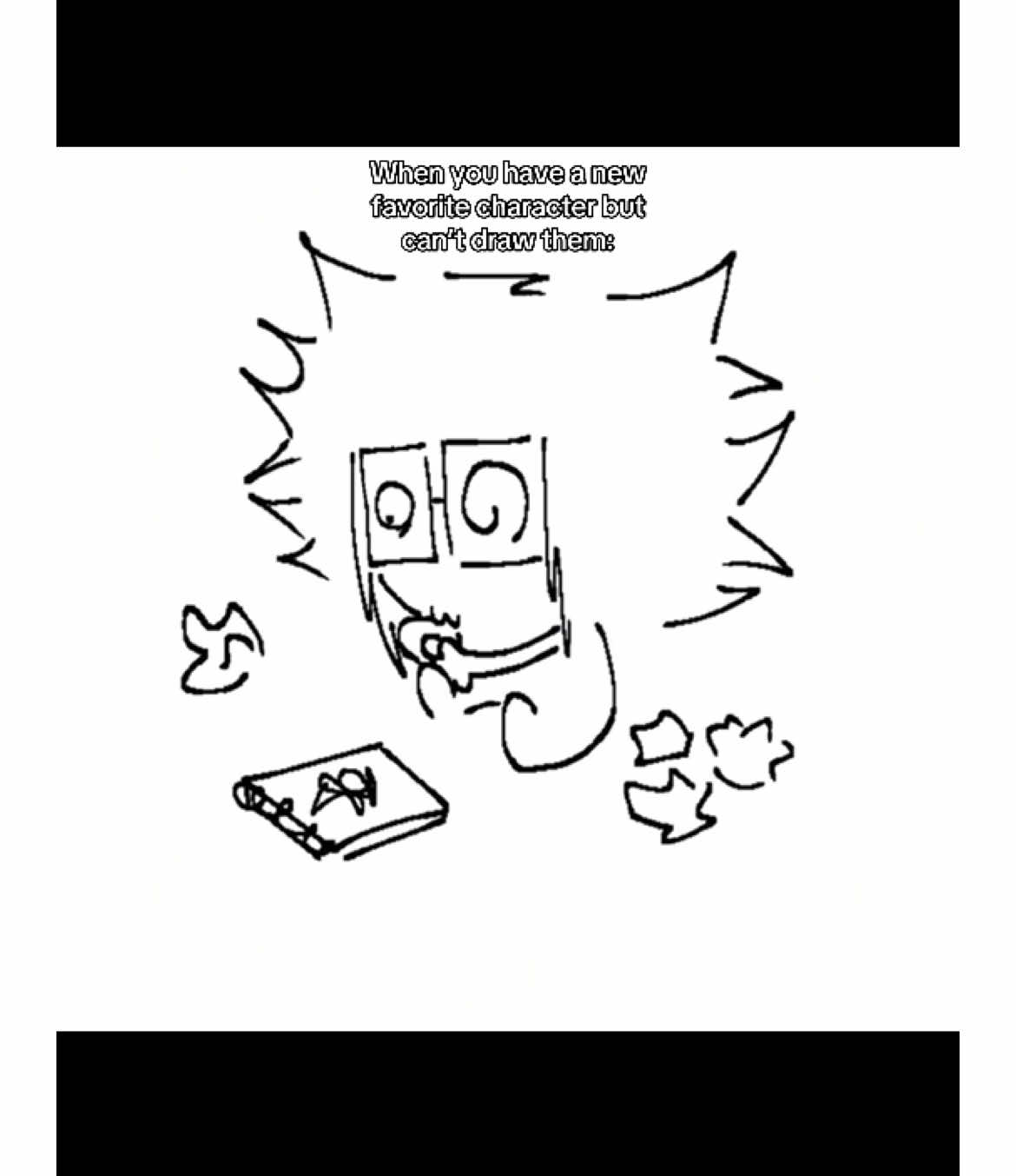 #CHARACTER  ⇢ WHY. WONT. YOU. ART. 💔💔💔💔💔 || #fypシ゚viral #favoritecharacter #fictional #artistmeme #characterdesign #doodletok #artfart #artblock #artiststruggle #characterdesignart #winterkingismywife 