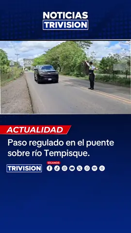 🔴 #NoticiasTrivisión | La Policía de Tránsito nos actualiza la situación en Guardia de Liberia, puente sobre el río Tempisque. - Se mantiene en regulación buses busetas y carros livianos - No hay cierre como erróneamente anda circulando. - Si se diera algún cambio en el tema la Policia de Tránsito nos estaría informando de inmediato. Fuente: Dirección de Tránsito de Guanacaste.