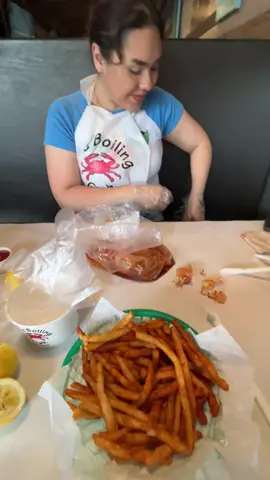 a girl’s gotta improvise in this economy 😭🙂‍↕️ #boilingcrab @Salma🐮 