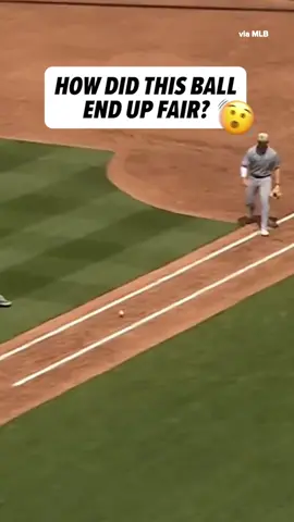 Ball took a left turn 😯
