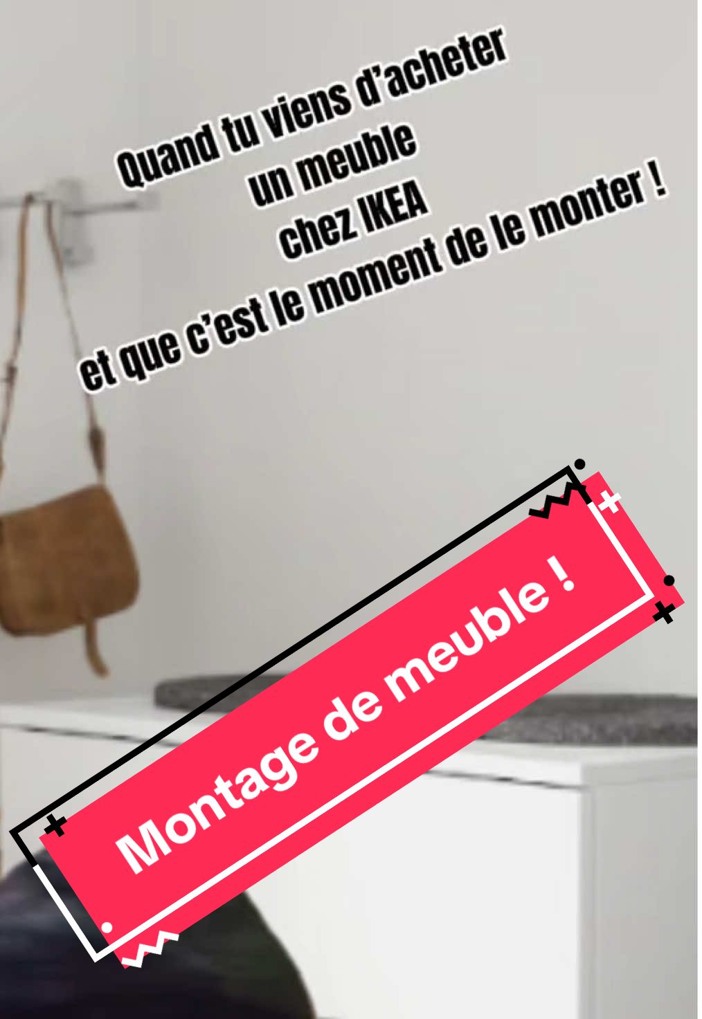 Montage de meuble #ikea #meuble #montage #humour#drole #CapCut 