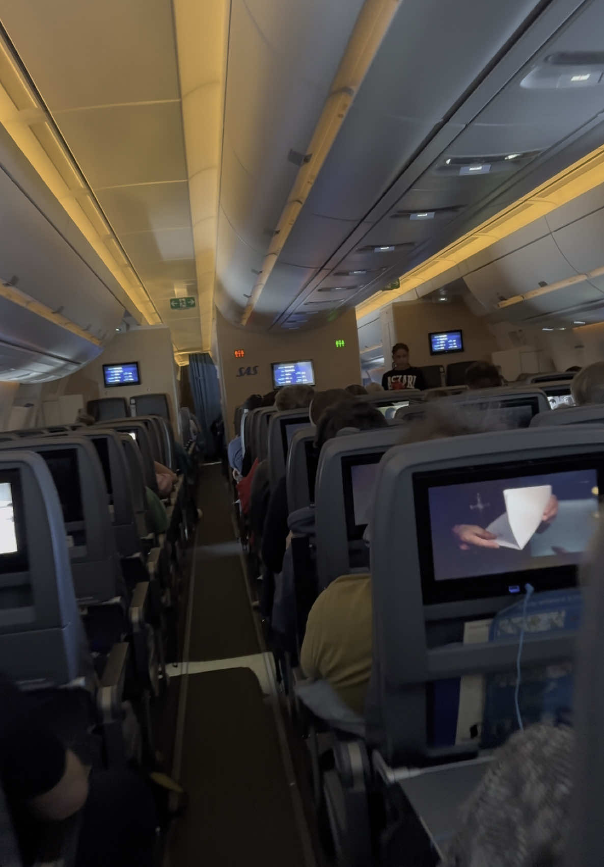 16.04.25 on way to L.A. with @SAS - Scandinavian Airlines  #inflight #service in this #beauty #a350 #nextstop #losangeles #sas #fly #traveller #avgeek #flying #aviation #fyp #viajando #foryoupage #skyteam 