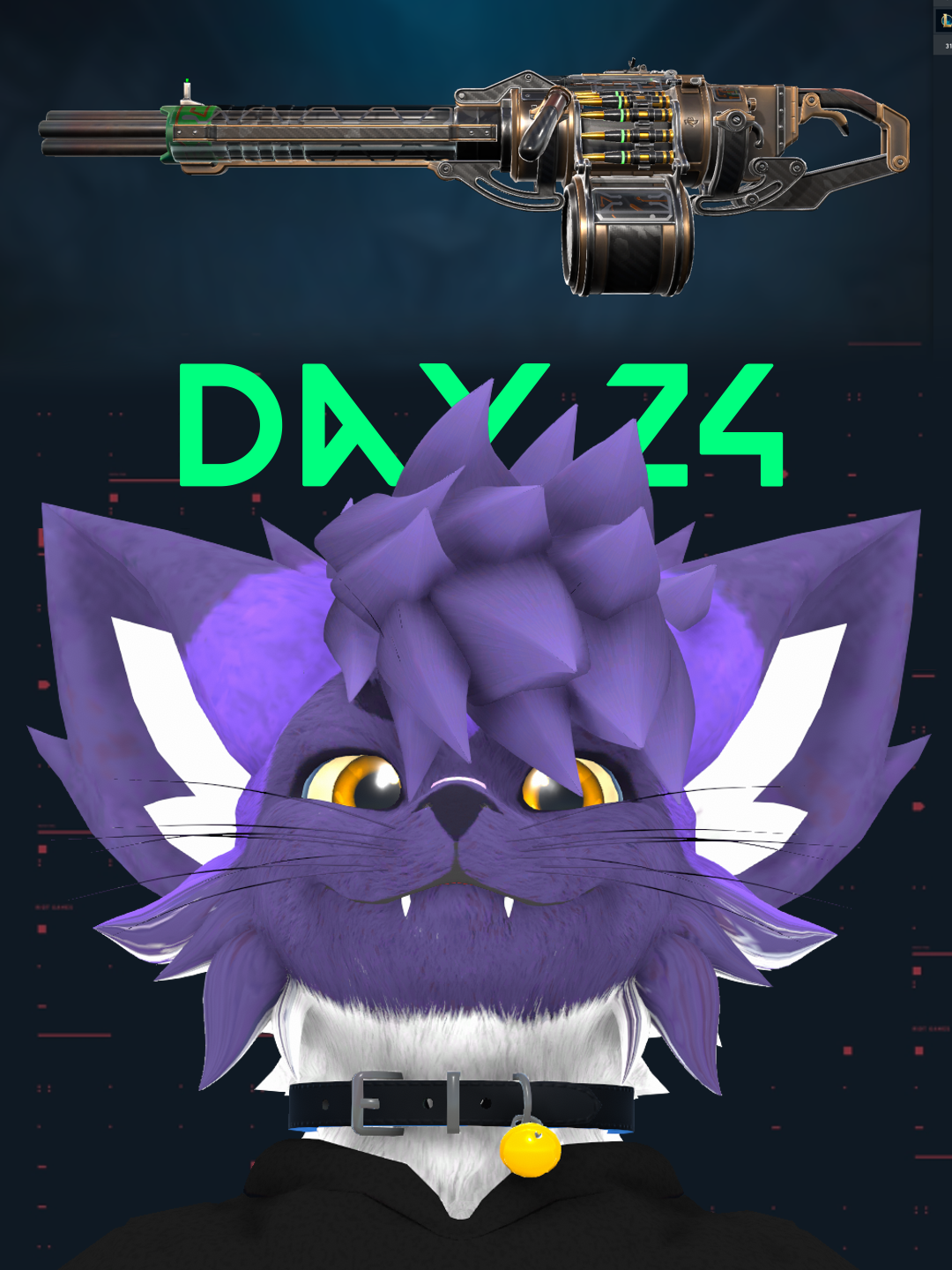 Day #24 Waiting for any Neo Frontier. 1/5 │ #Valorant #furry