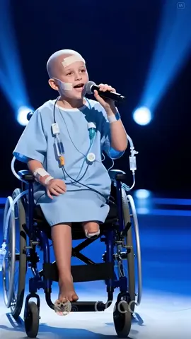 Disabled girl stuns AGT judges! When she sings, audience in tears #talent #agt#cutebaby #tik_tok 