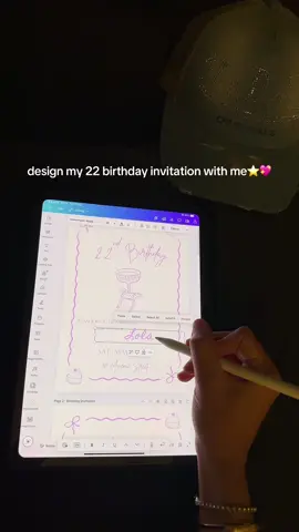 i love itttt 💌 #SmallBusiness #etsyseller #etsysmallbusiness #fyp #smallcreator #seller #birthdayinvite #22 #bows #pink #cute #smallbusiness 