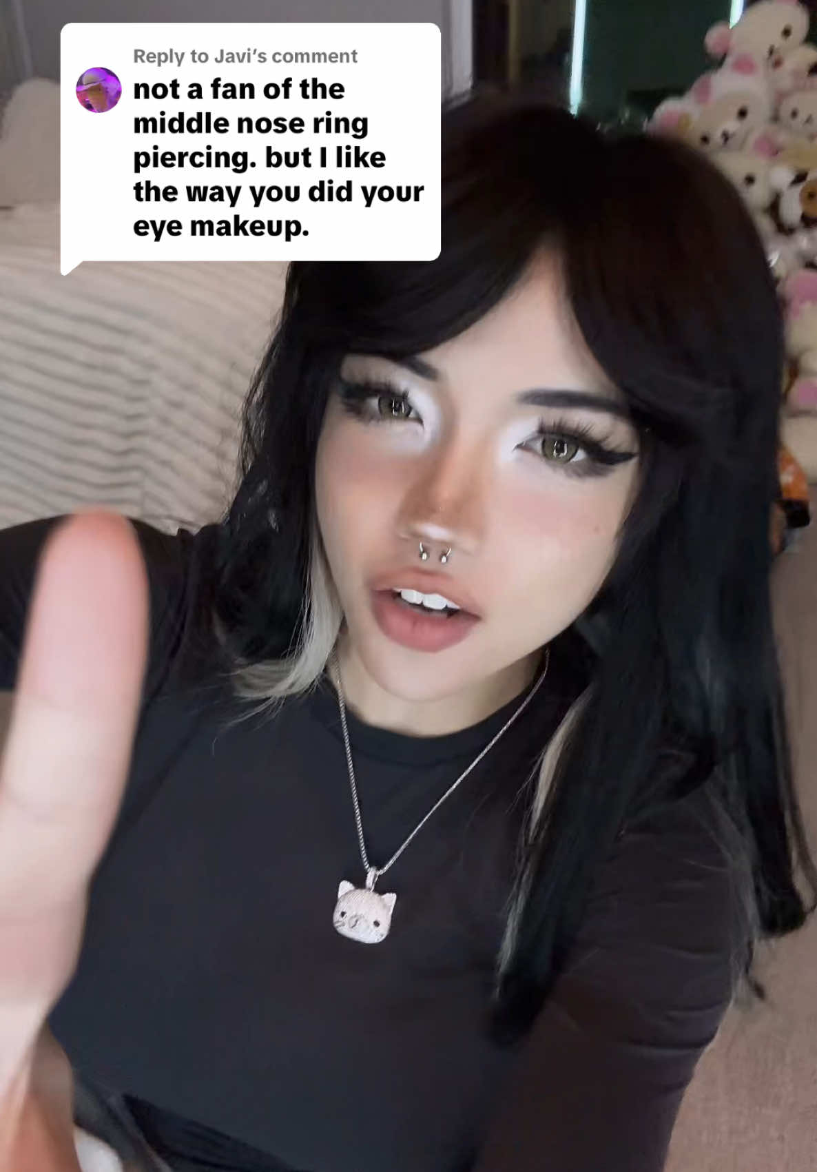 Replying to @Javi is this why i don’t pull I JUST DONT KNOW I THINK IT MAKES SOMEONE MORE ATTRACTIVE #piercings #septum #piercing #alternative 