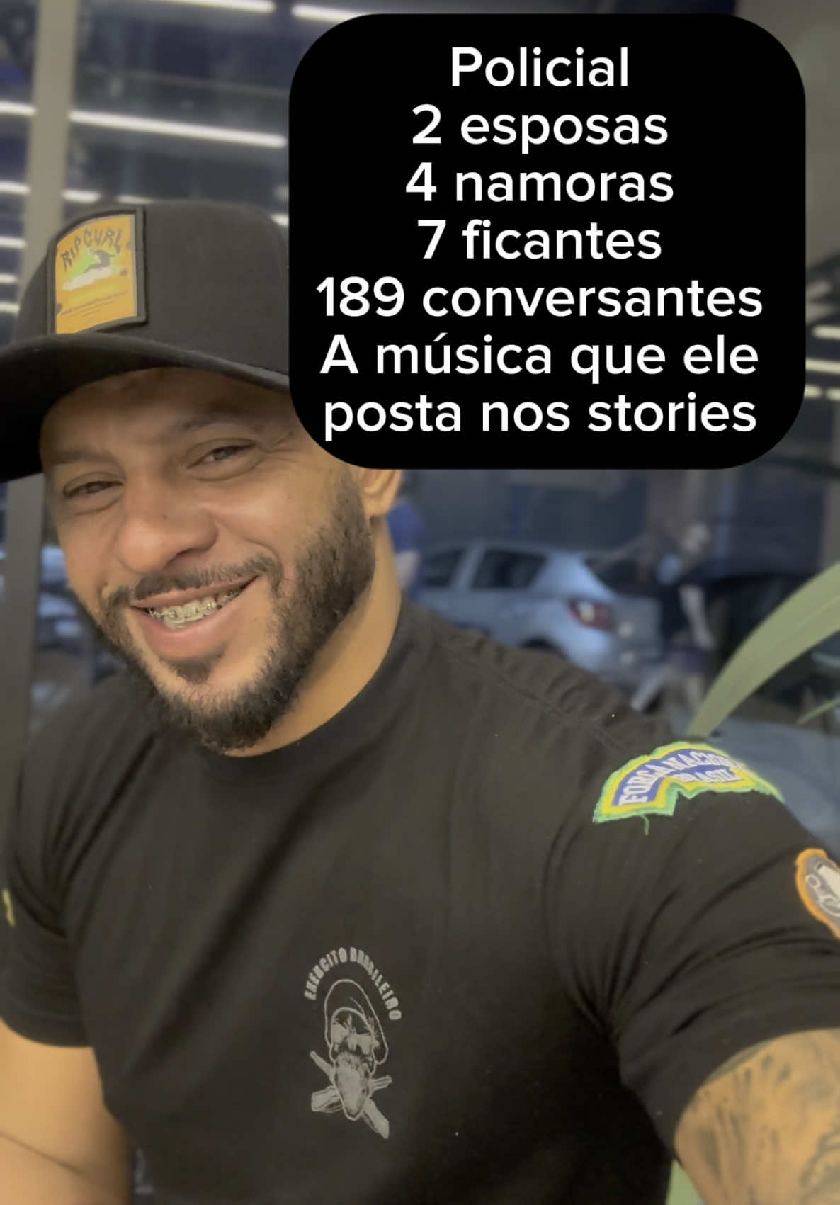 Policial ama demais 