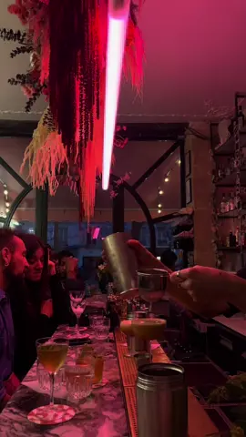 Catch me in some Bisou merch and moving to Paris, I’m obsessed 📍BISOU, 15 boulevard du temple, 75003 Paris #paris #travel #bar #drinks #vibes 