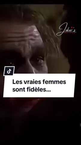 Les vraies femmes sont fidèles… #joker #motivation #renaissance#passé #homme #femme #couple 