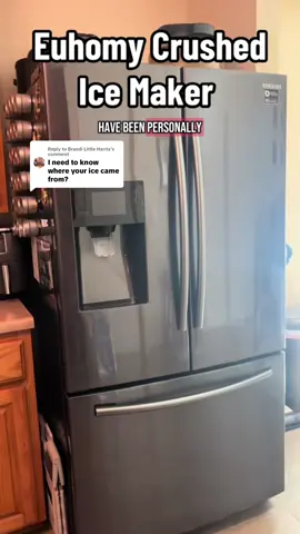Replying to @Brandi Little Harris  Top Hot Selling Products You Need Now!  This Euhomy Ice Maker = total game changer! ❄️🧊 My fridge ice maker stopped working, and I was literally buying bags of crushed ice every week 😩 Now? I’ve got perfect crushed ice on demand — and it’s SO satisfying! 👏🏽💦 It’s fast, compact, and gives that good ice we all love 🥶🧋 🛒 Grab yours now on TikTok Shop & don’t forget to check for coupons! #TikTokMadeMeBuyIt #EuhomyIceMaker #IceLoversClub #KitchenEssentials #CrushedIceAddict #TikTokShopFinds #HomeHacks #creatorsearchinsights  #hotsellingproducts, #trendingitems, #dropshipping, #onlineshopping, #musthave