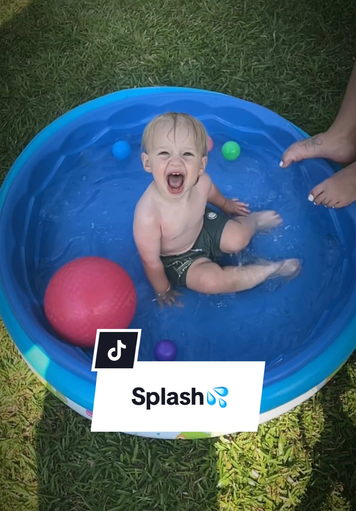 Summertime☀️ #trippwilder⚡️ #boymom #summervibes #splash 