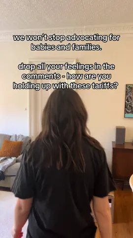 use the comment section as a therapy session - we're here to listen and to advocate for babies and families 👏 #tariff #babygear #babygeartax #babytax #tariffsandtaxes #babylist #endthebabytax #babygeartok