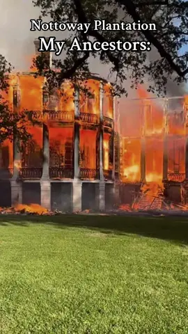 Another beautiful day to be Black✊🏾😩😂 #nottowayplantation #louisiana #plantationfire #letitburn #slavery #blackhistory #funnyshit #creatorsearchinsights #BlackTikTok #relatable #fyp #fypforyou 