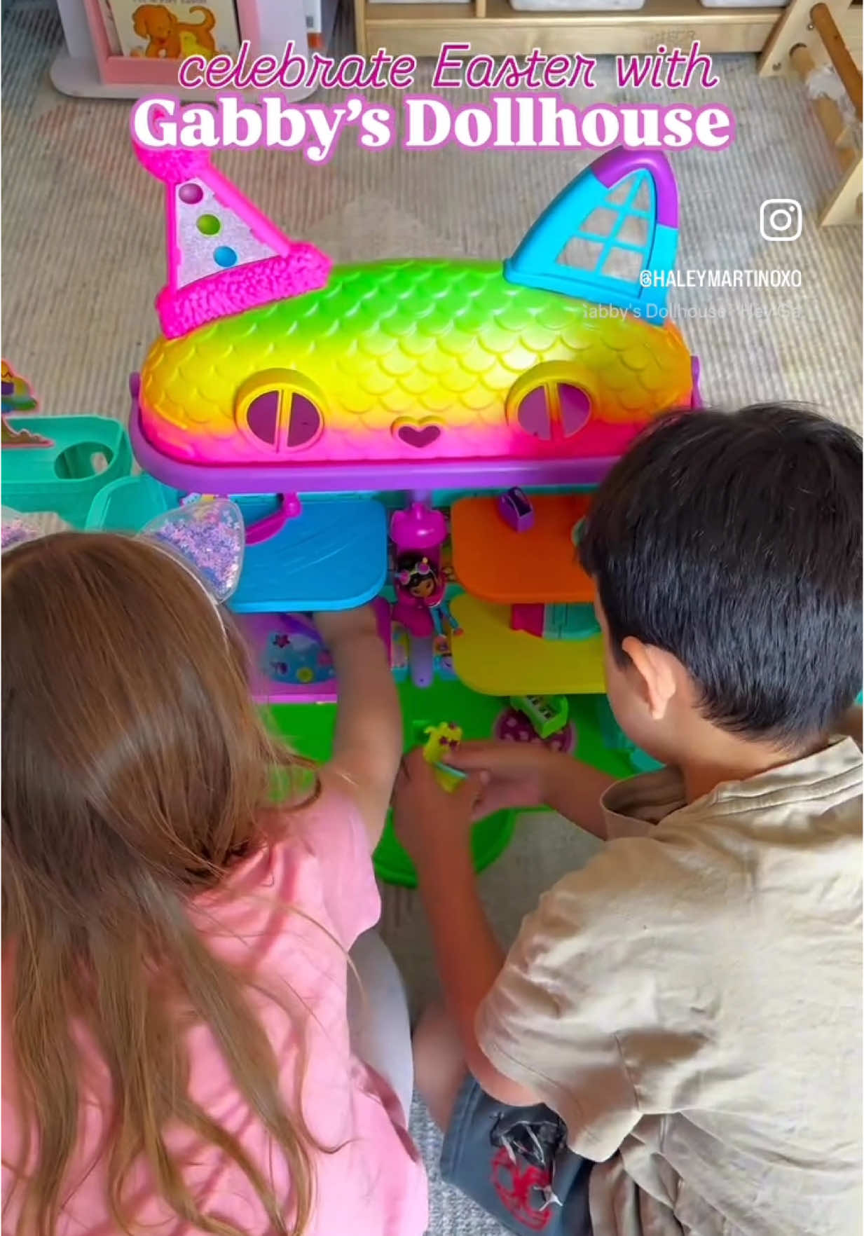 Fun partnership with @gabbysdollhouse 😻