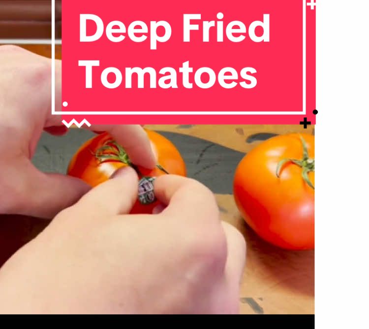 Deep Fried Tomatoes #deepfried #tomatoes #deepfriedtoamatoes 