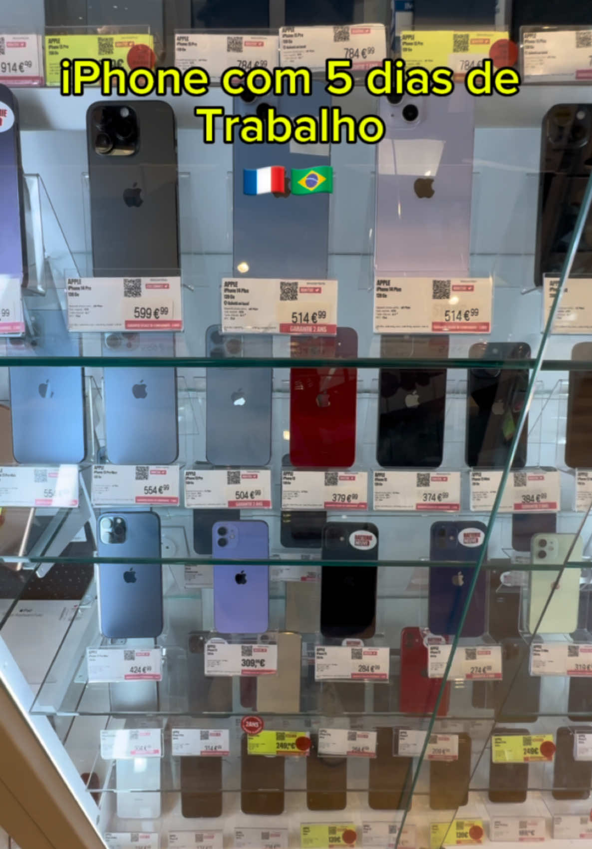O poder de compra aqui na França é surreal 🤯🇧🇷🇫🇷 #capcut #iphone #europe #2025