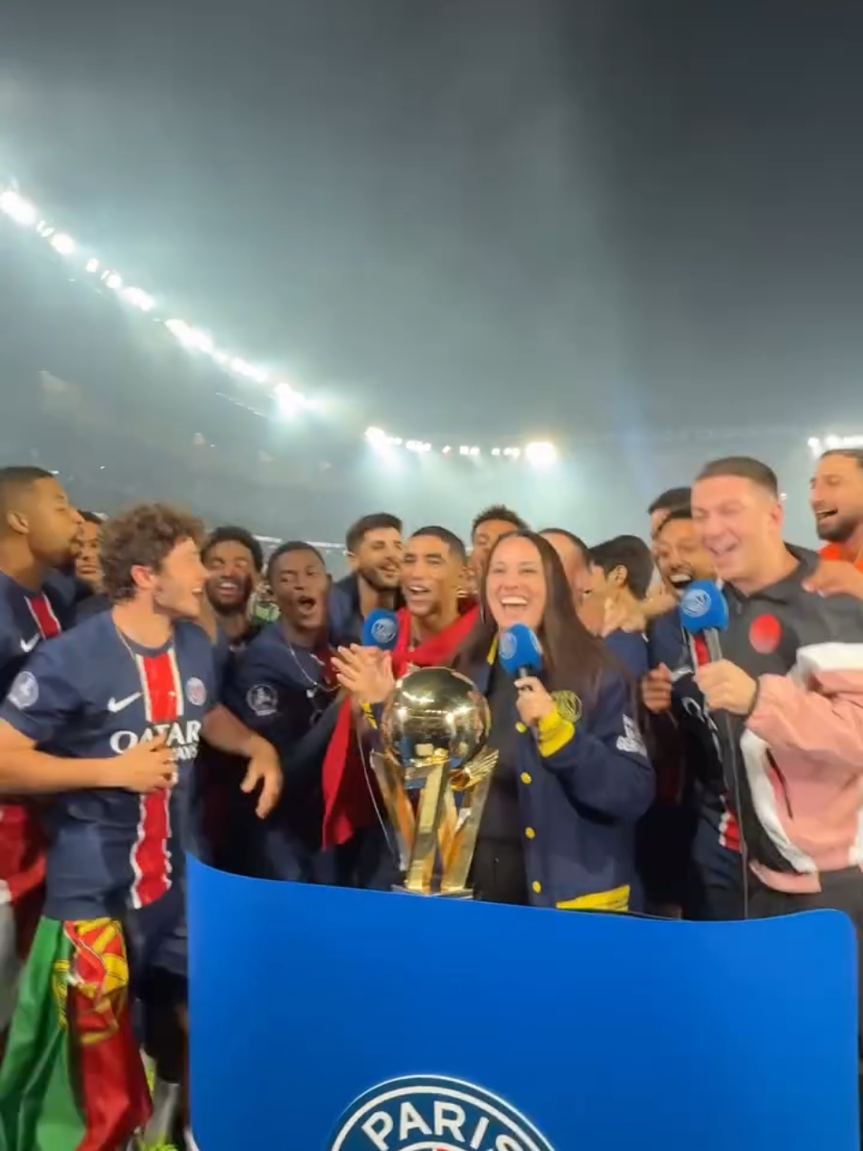 Champion Mon frere ❤️💙 #ligue1 #psg #champion 