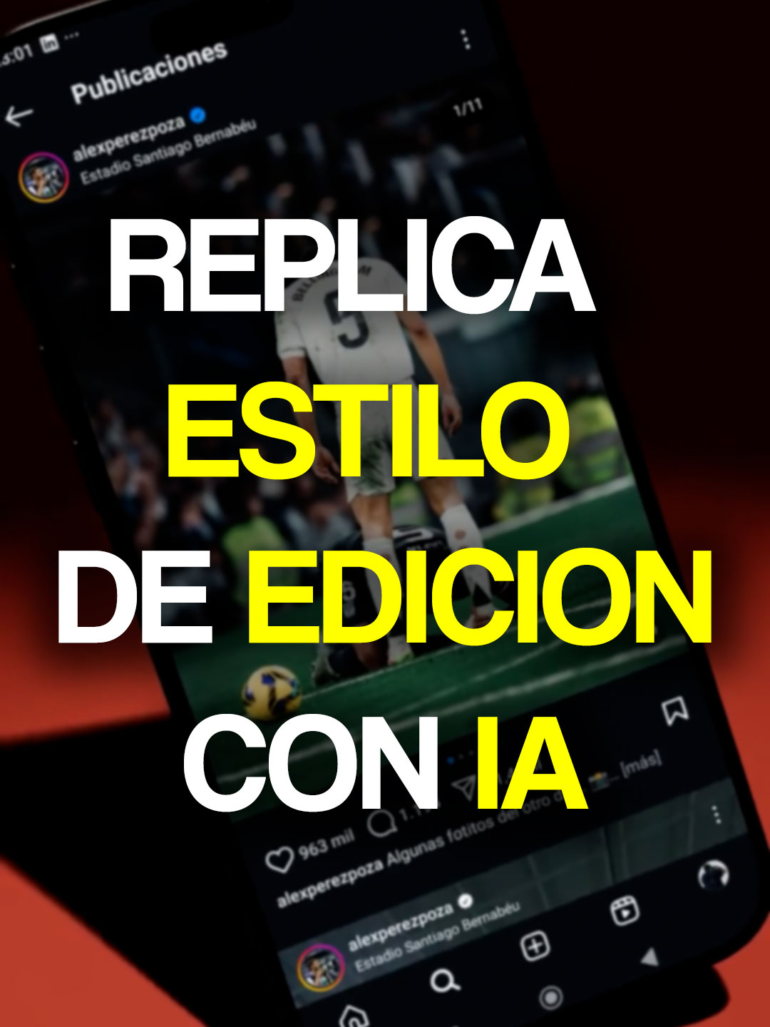 Aprende a replicar estilos de edición en segundos. #Fotografía #IA #edicióndefotosvideos #Fútbol #GTVisuals #lightroom #fotografiadeportiva