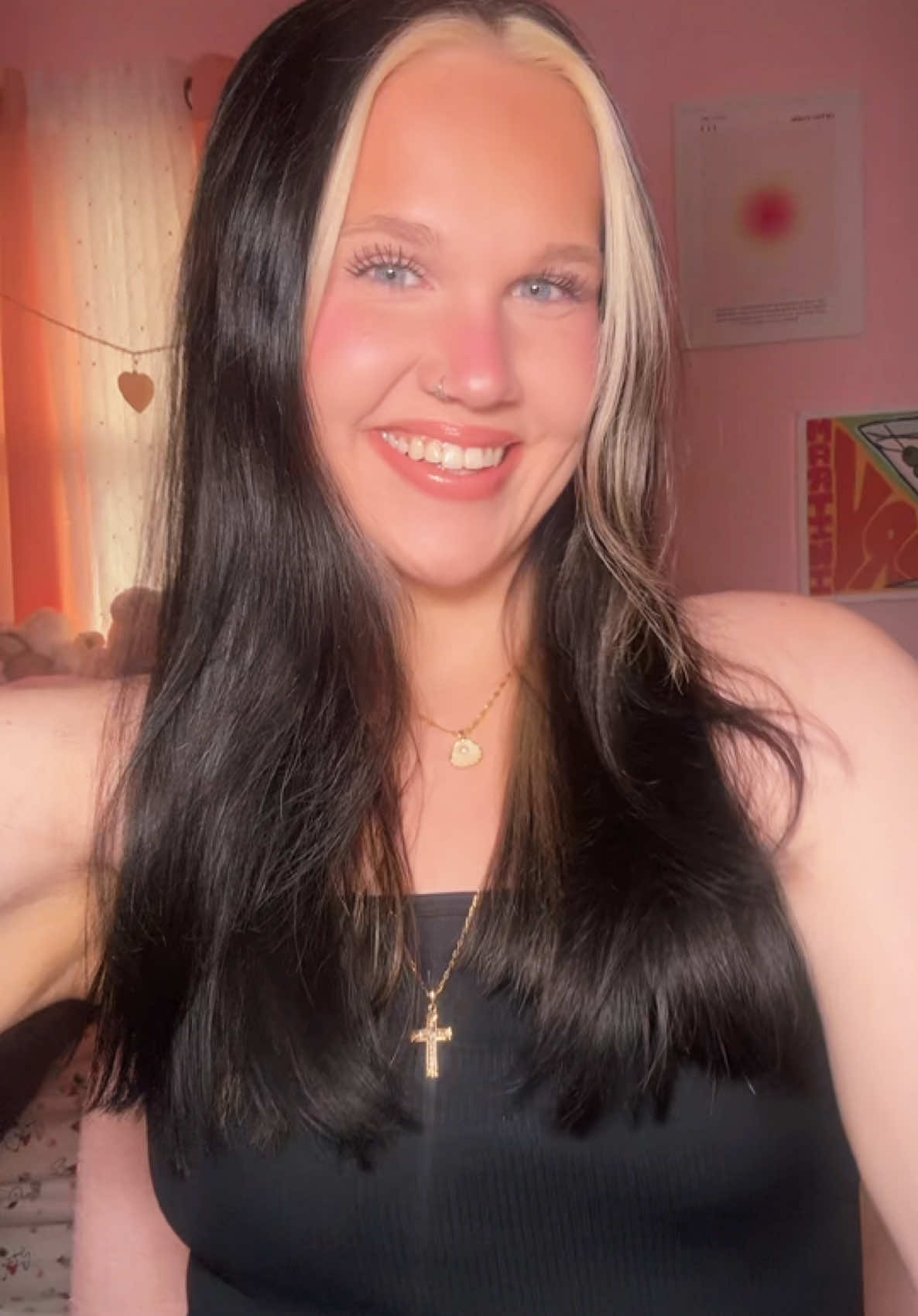 i become a new person when my hair is done🙌🏻💇🏻‍♀️💖✨  #hair #hairtransformation #transition #hairtransition #makeup #makeuptransformation #relatable 