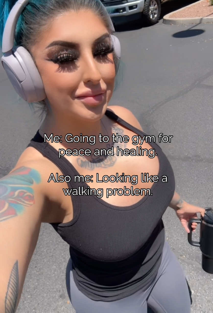 Just trying to heal… but apparently I’m the gym’s villain origin story. #GymGirlies #CurvyFit #HotGirlWalk #GymBaddie #FitChick #SlowMoBaddie #MainCharacterEnergy #GymTok #ThickFit #HealingEra #WorkoutWoes #WalkingProblem