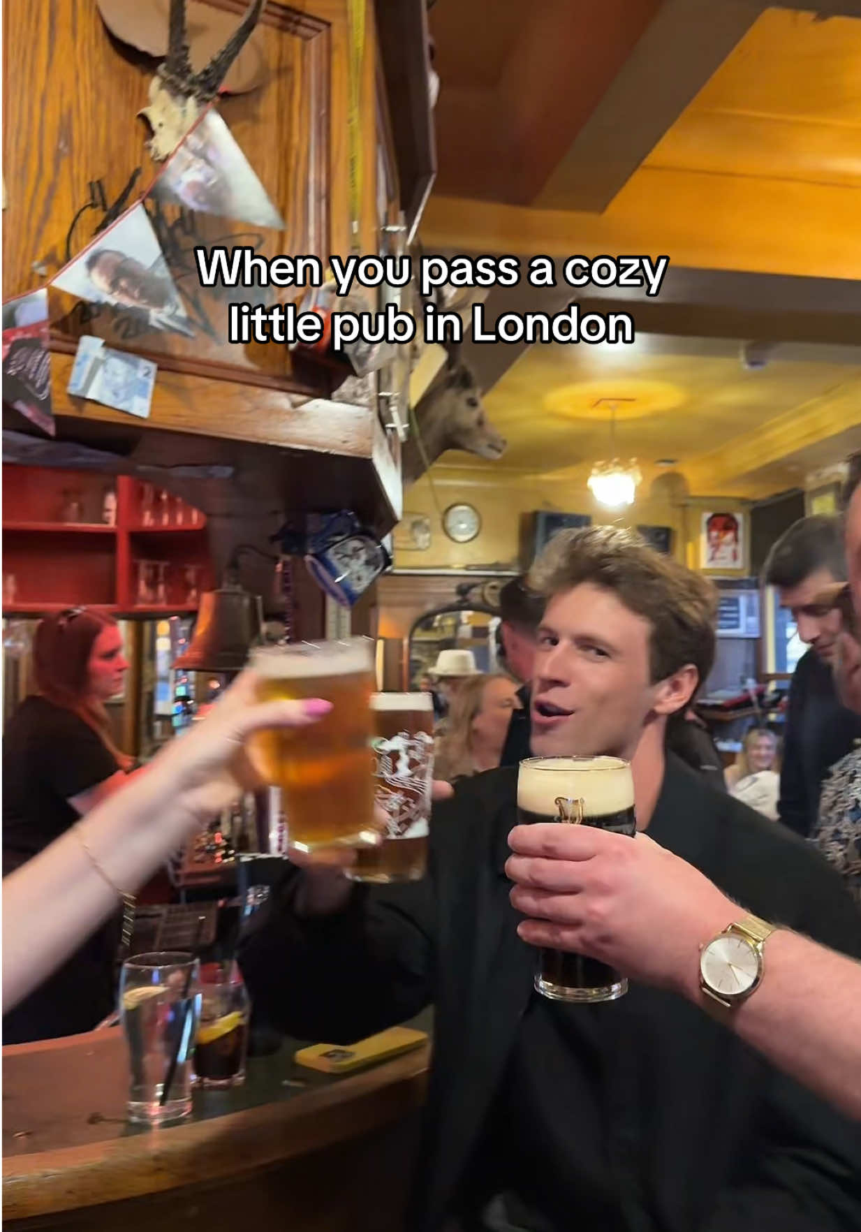 We got London on the track 🍻 I’ve got so many more London highlights on my IG reels! 