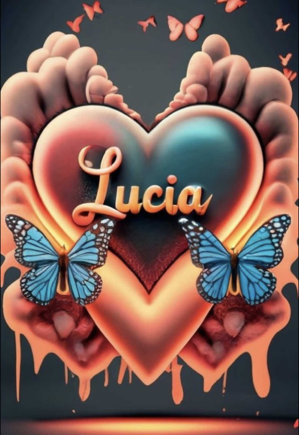 Nombres personalizados @Nail Moya #nombresbonitos #nombrespersonalizados #design #Lucia 