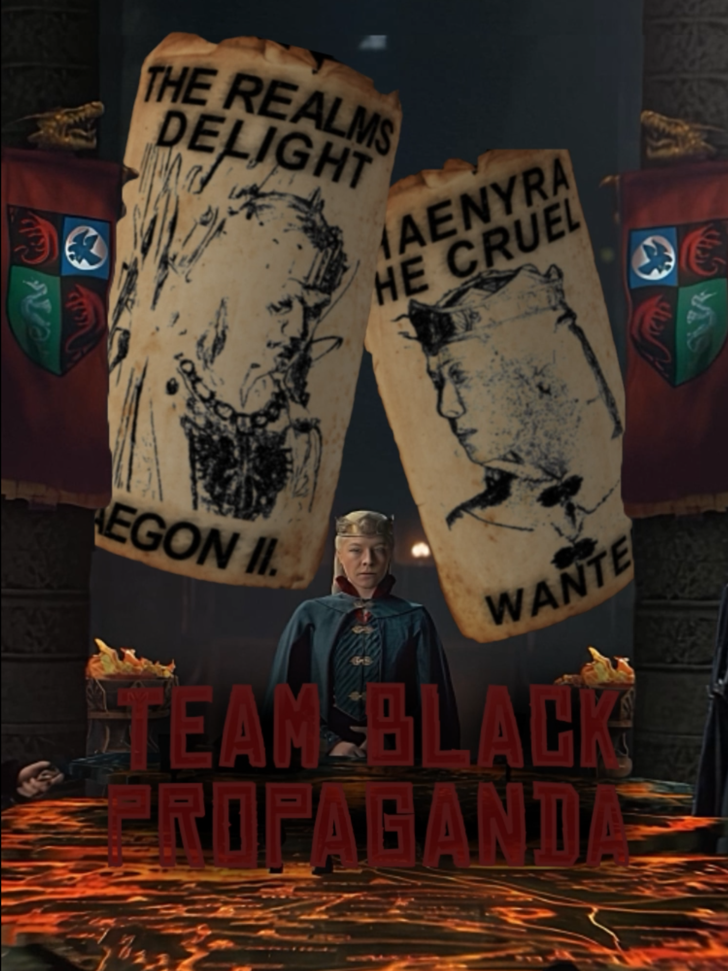 team black edit because 1/3 of my comments on my team green edit are wishes for a tb edit help - #propaganda #edit #houseofthedragon #hotd #hotdedit #houseofthedragonedit #teamblack #teamblackedit #rhaenyratargaryen  - @aegons_sunfyre @helaunted @nyra_darcy @eyeofmyeywa @callmestinger @julesxbonne @ircnblood @redhoodz._ @mysticelless @alicenthightowerr @aliccents.tower @zx.rwmd @woxtapp @wioxe @zve.aep @the_kingsl4yer @targary3ns_ @mnfilmzz @seastareyes @mila_aoi_fan @careeditx @luvrobrien01 @rhaenicent @aegonhightower @hrtnepttune @e_fg_rhaenicent @me_rayna2 @aemvnd @lucienfilms @brvgonz @dr4gondaughter @aegonslove @.helaenax @nqrthstar @petratargaryen @dawid._.eq @xxrhae_queen @theladyonfire.foryou @ladymariawinchester @daenyr0os @danyxamp @daenericent @walkingthewitch @rosiethekreator @xalexeditzx @hovrcrux @finnickz @aqeditscc @mikolaftonisondrugs @l6ntsky @jessmallik @kinslaemond @sourwolfswife @just.rha3gon @jacegonsmother @helaenasdivine @zurzqs @titxxnas