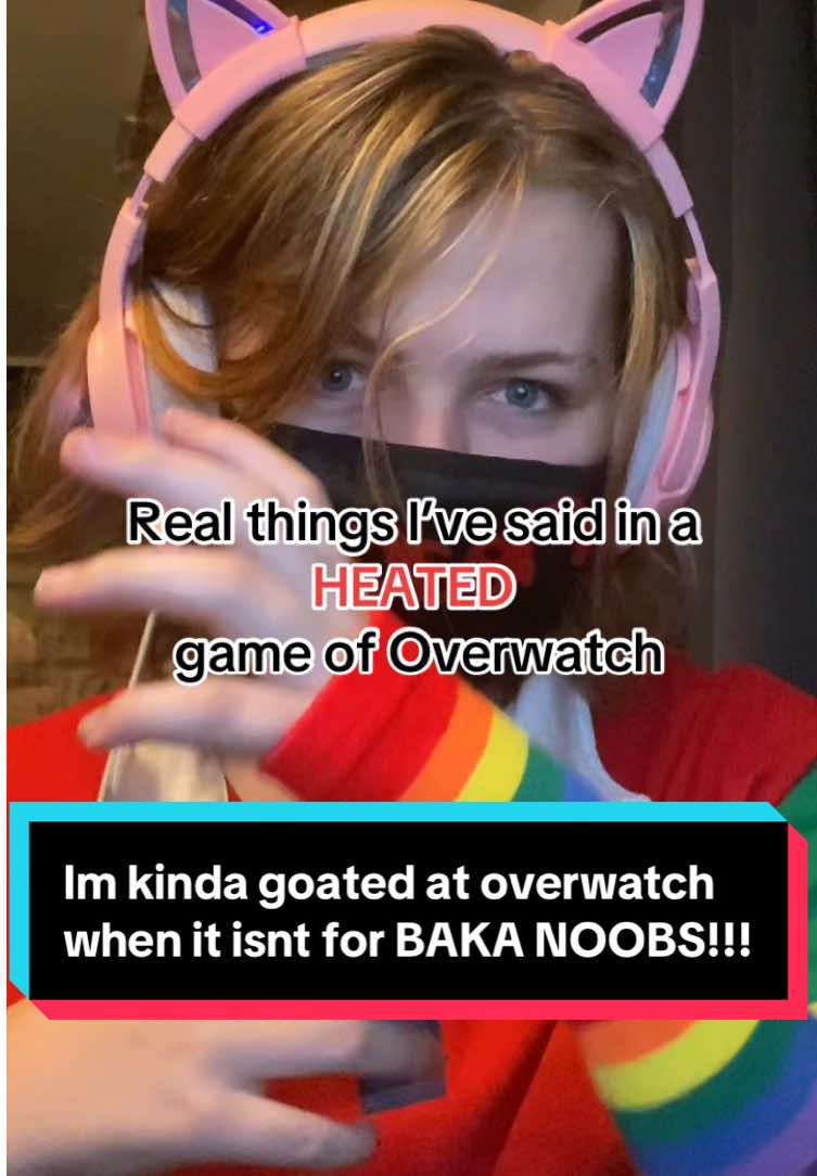 REAL things I have said whilst playing the best game in the world #overwatch2  #animegirl #baka #overwatch #cringe #fyp #fyppppppppppppppppppppppp #gaming #tikt 