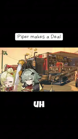 Piper makes a deal! #zenlesszonezero #piperzenlesszonezero #caeserzenlesszonezero #lighterzenlesszonezero #pulchrazenlesszonezero 