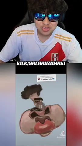 SACHA REACCIONA A SUS MEMES DEL CHOQUE😂 #sachauzumaki #sachauzumakiclips #padredomingo #carro #nuevocarro #clips #stream #kick #fyp