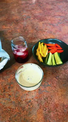 It’s got all the food groups: vegetable, non dairy dairy, chips, and wine. 