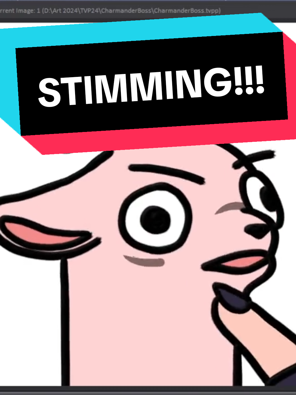 Stimming minute. 🐐✨ #stimm #stimming #sensory #asmr #idkwhattoputhere #silly #vtuber 