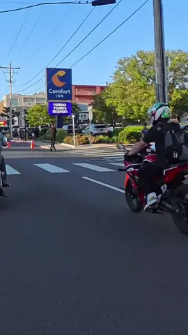 Craziness in ocean city md lucky he was okay nothing broken #BookTok #biketok #kawasaki #contentcreator #scootertricks 