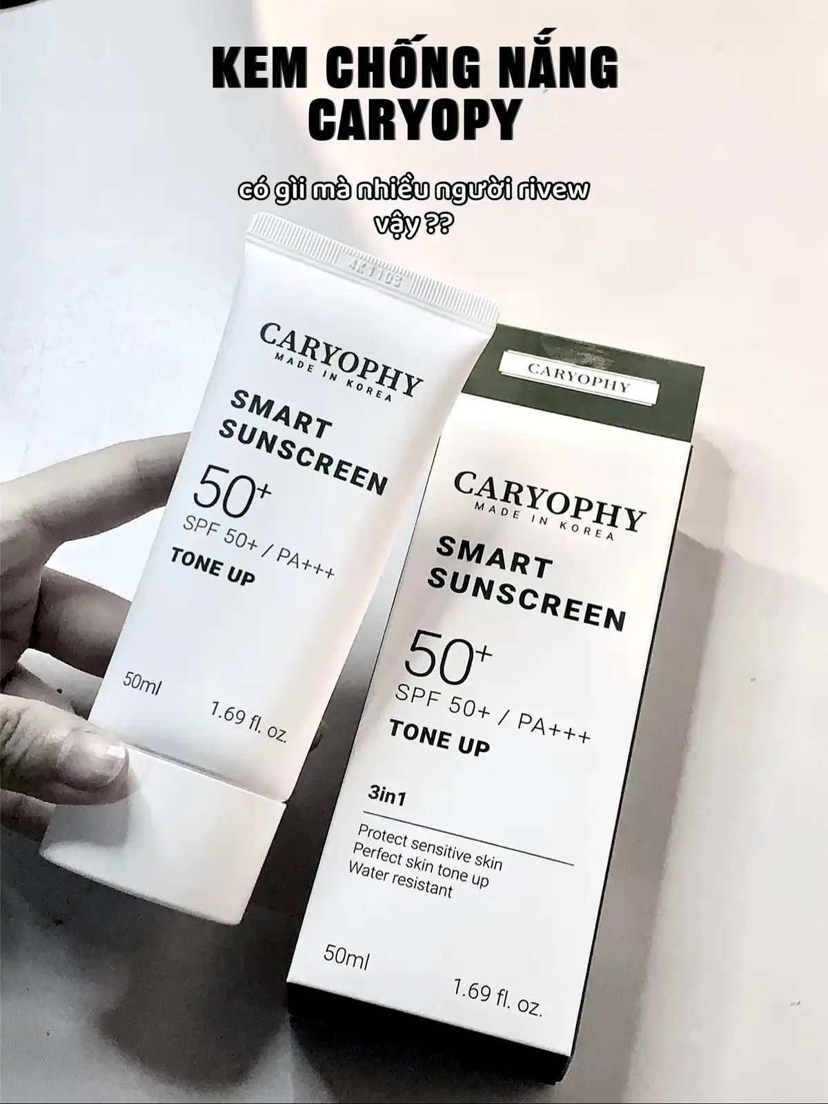 rcm cho mấy bà em kcn kiềm dầu, nâng tông siuu đẹppp, chống nắng tốt,tui đang sử dụng.Qua vd mới @Caryophy Vietnam tui có gắn giỏ hàng cho mấy bà dể tìm nèee😘🫶🏻✨🛍️#caryophy #kcnkiemdau #kcnkiemdaunangtoneda #kcncaryophy #tieudi #vairal #xhuongtiktok #trendingvideo #review #fypシ゚ #bikiepduongda 