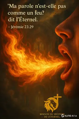 Jérémie 23:29 #priere #meditationbiblique #verset #parolepuissante #foryouu #passagebiblique #videoviral #viralvideos #jesus #videos #gospel #adorationchretienne #videochretienne #feu 